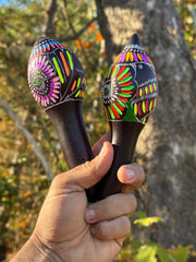 Colombian Maracas (Neon designs)