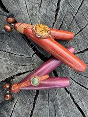 Shipibo Kuripe necklace w/ Aya & Serpentine