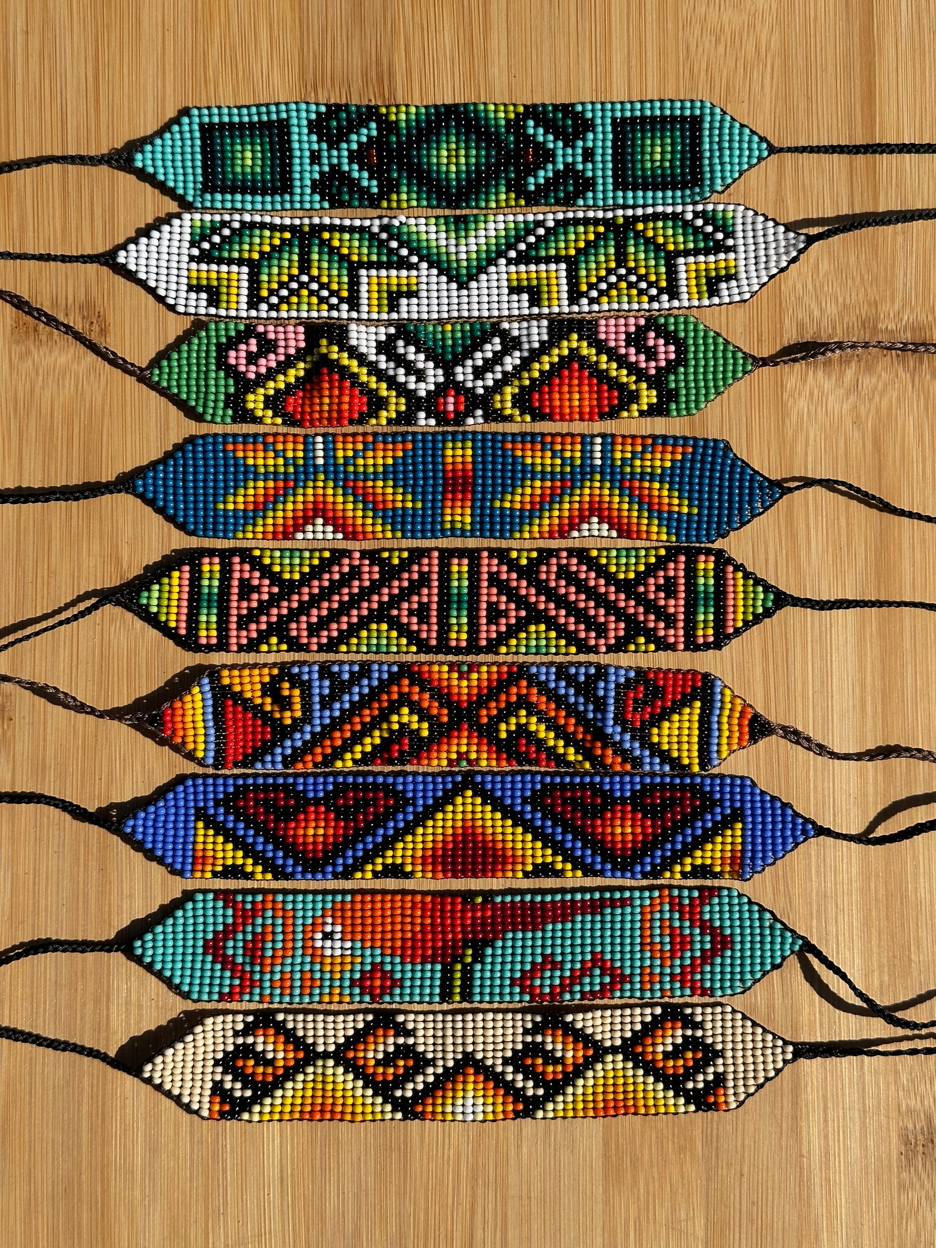 Colombian Ceremonial 1" Bracelets