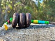 Colombian Entada Seed Shamans Rattle