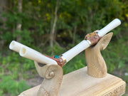 Peruvian Shipibo Bone Tepi (Single or Double)