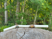Peruvian Shipibo Bone Tepi (Single or Double)