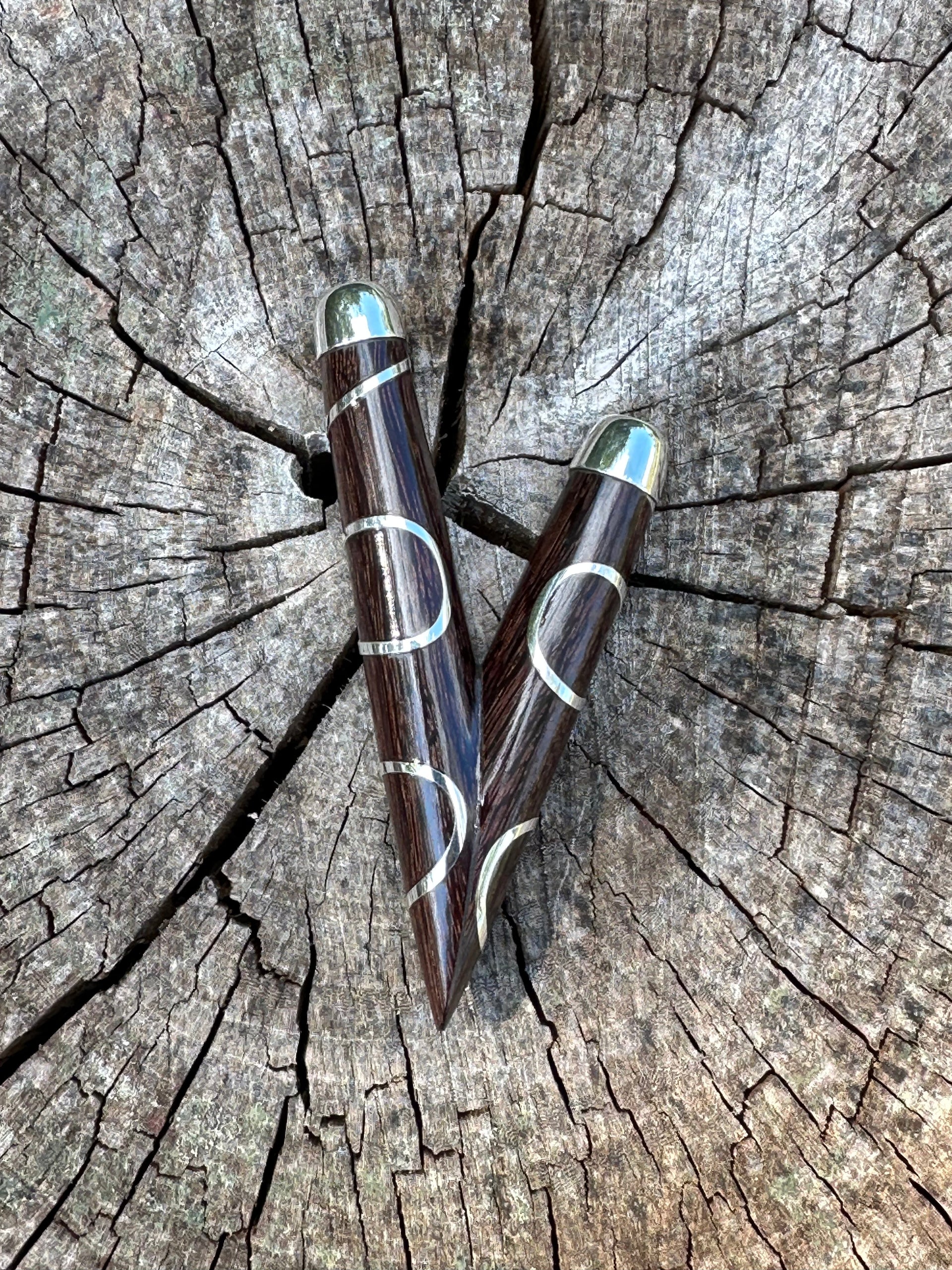 Silver Inlay Kuripe