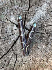 Silver Inlay Kuripe