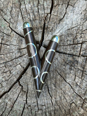 Silver Inlay Kuripe