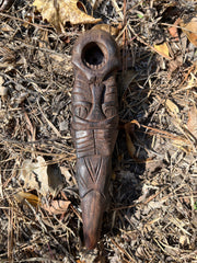 Tiki Face Smoking Pipe