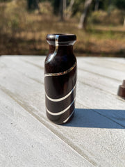Silver Inlay Hapé Bottle