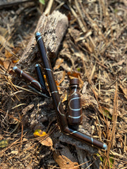Silver Inlay Hapé Applicator Set