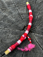Colombian flexible 2in1 Tepi/Kuripe with bamboo (applicator for hapé/rapé snuff)