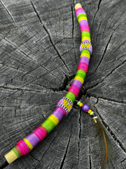 Colombian flexible 2in1 Tepi/Kuripe with bamboo (applicator for hapé/rapé snuff)
