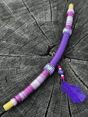 Colombian flexible 2in1 Tepi/Kuripe with bamboo (applicator for hapé/rapé snuff)