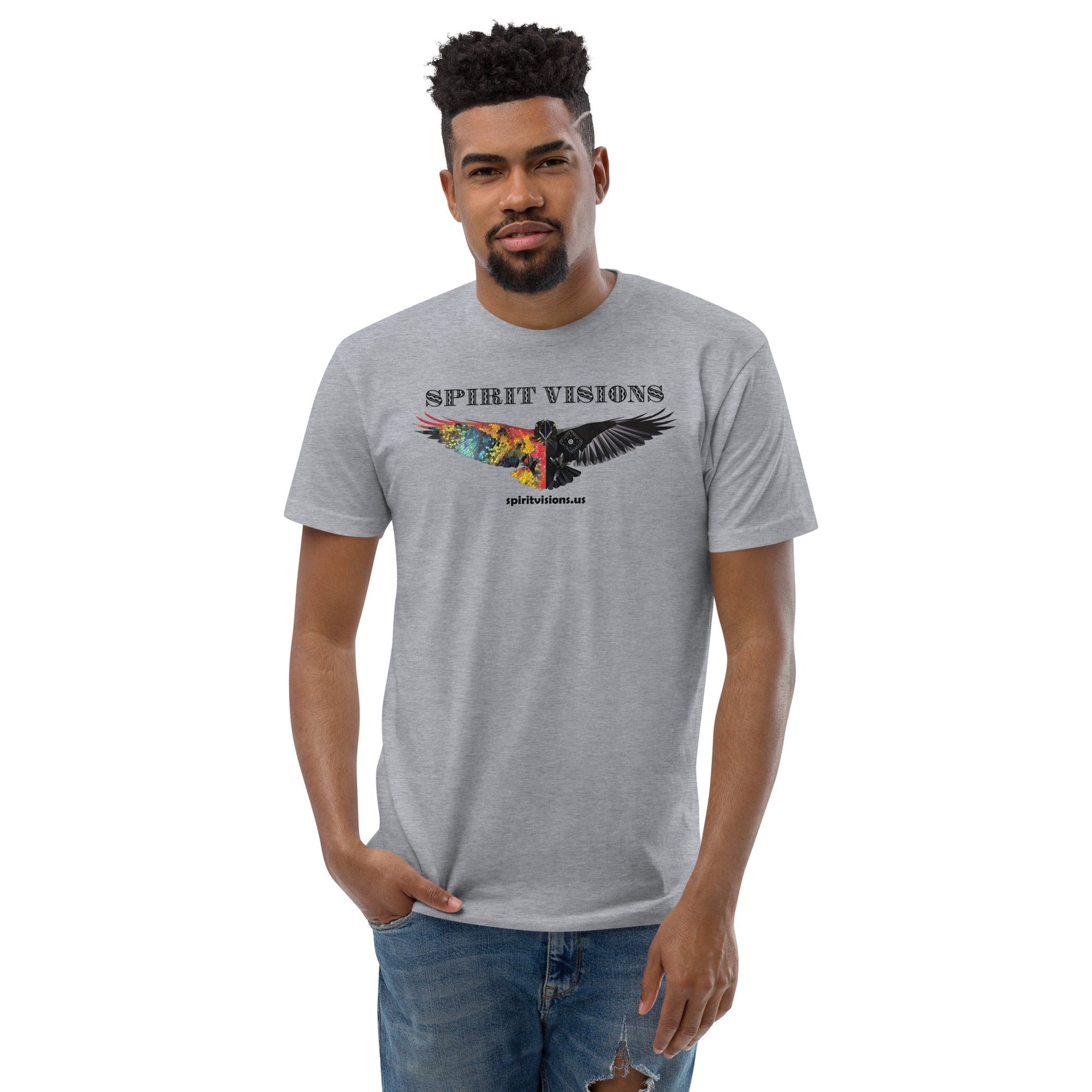 Men's fitted T-shirt "Alchemy"