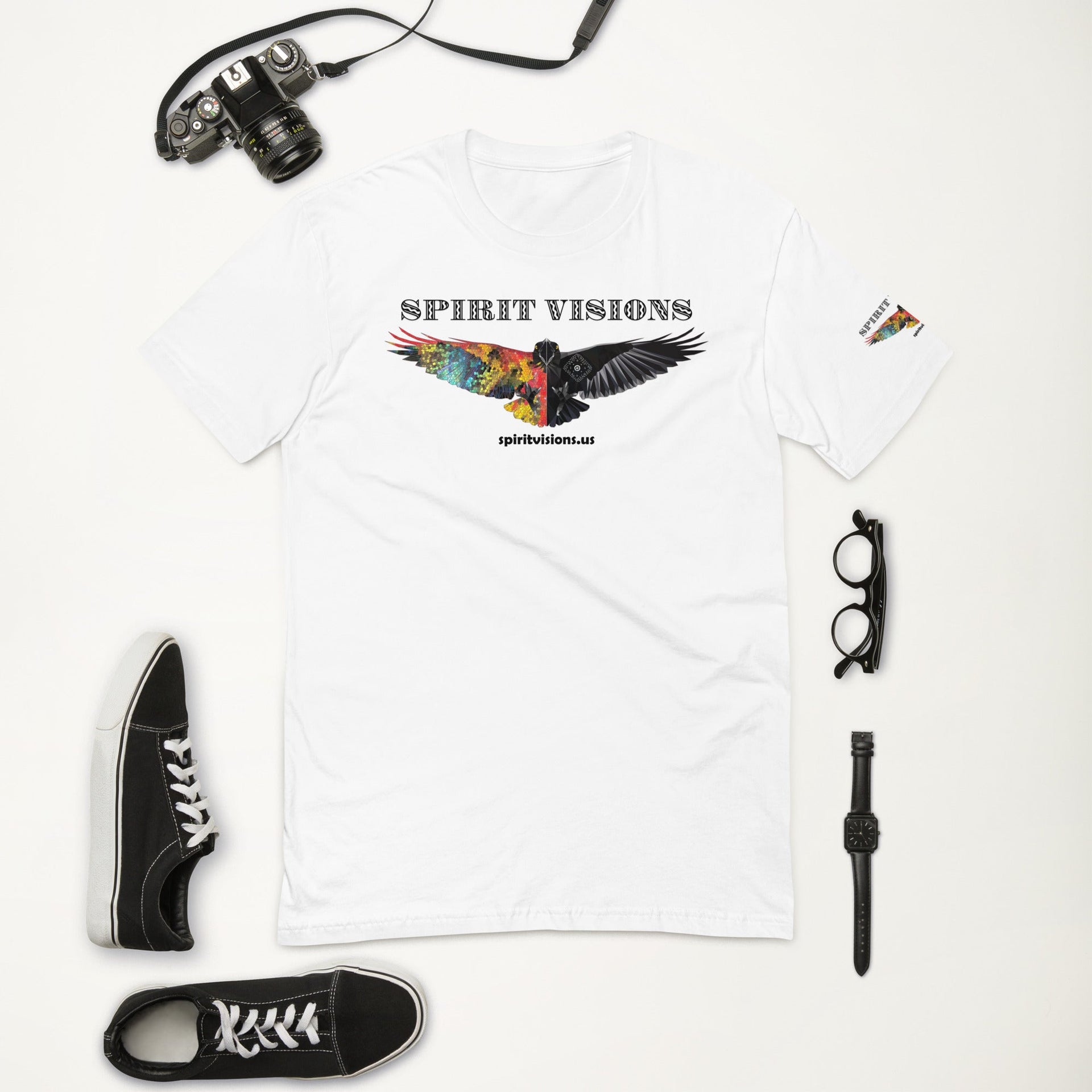 Mens Fitted T-shirt: Comic strip